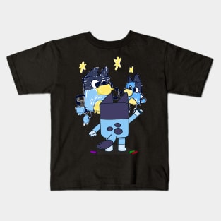 Bluey is drawing Kids T-Shirt